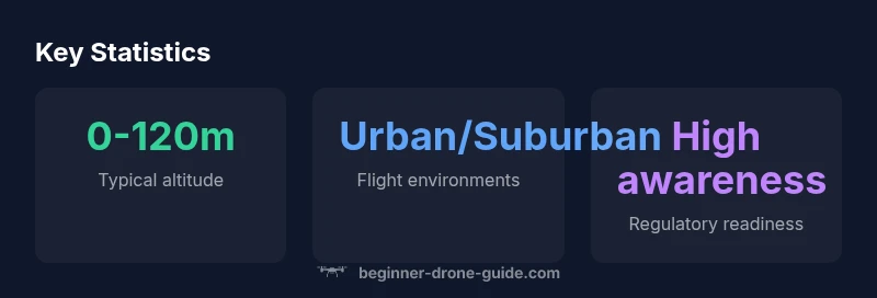 Infographic showing habitats for drone flights