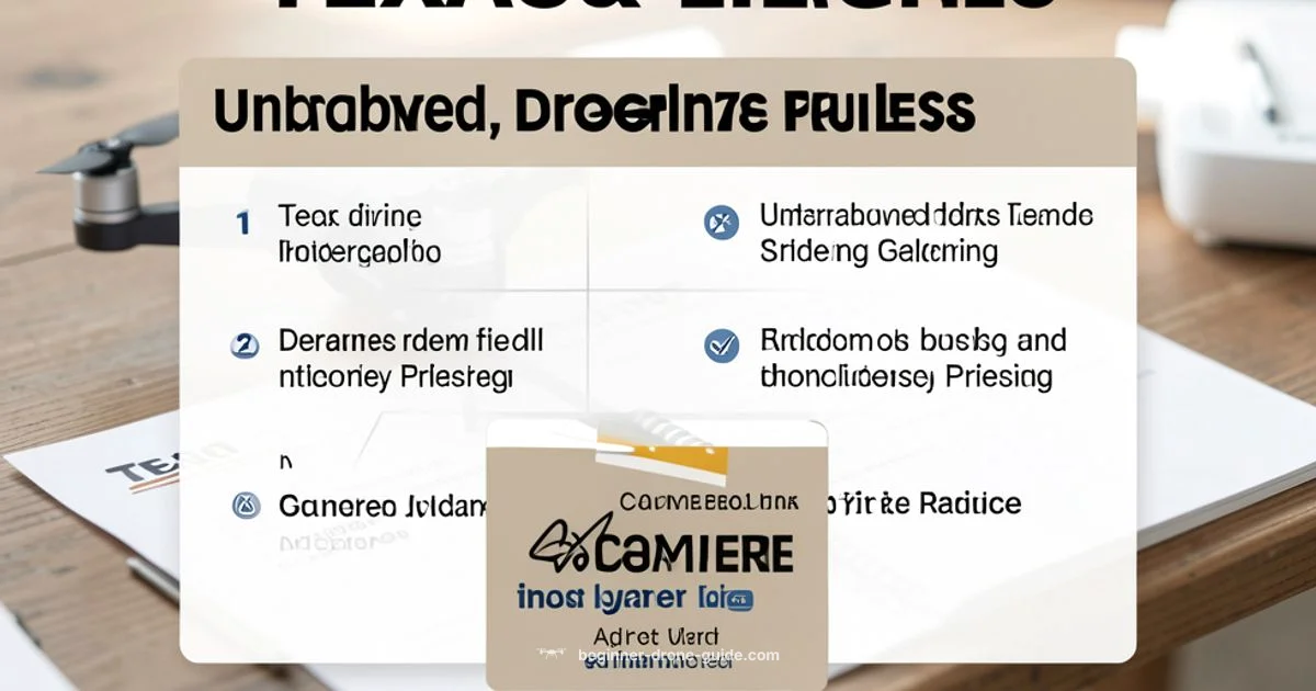 Texas Drone Licensing Texas Drone Licensing - Beginner Drone Guide